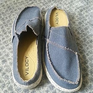 New Mens Canvas slip-ons